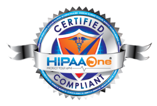 HIPAAOneTM Certified Seal