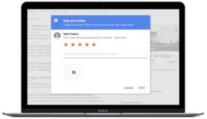 Desktop Google Review
