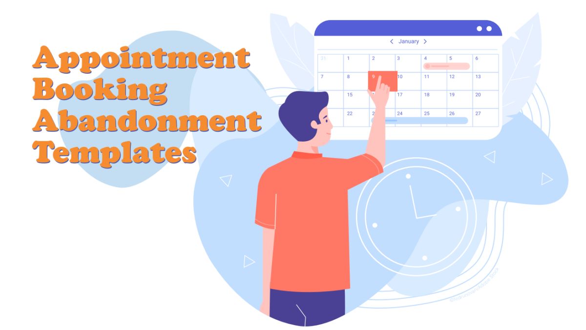 appointment booking abandonment templates